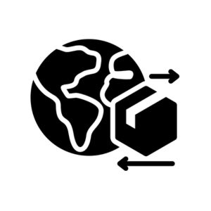 international import export vector